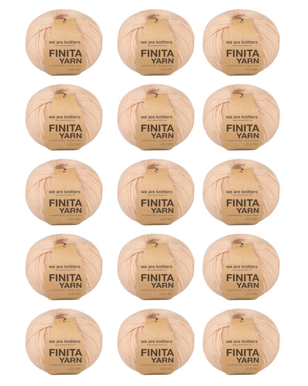 15 Pack of Finita Yarn Balls - Outlet Edition