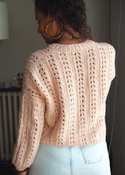 Flocon cardigan x @atelieremilie Kit