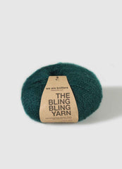 The Bling Bling Yarn Forest Green